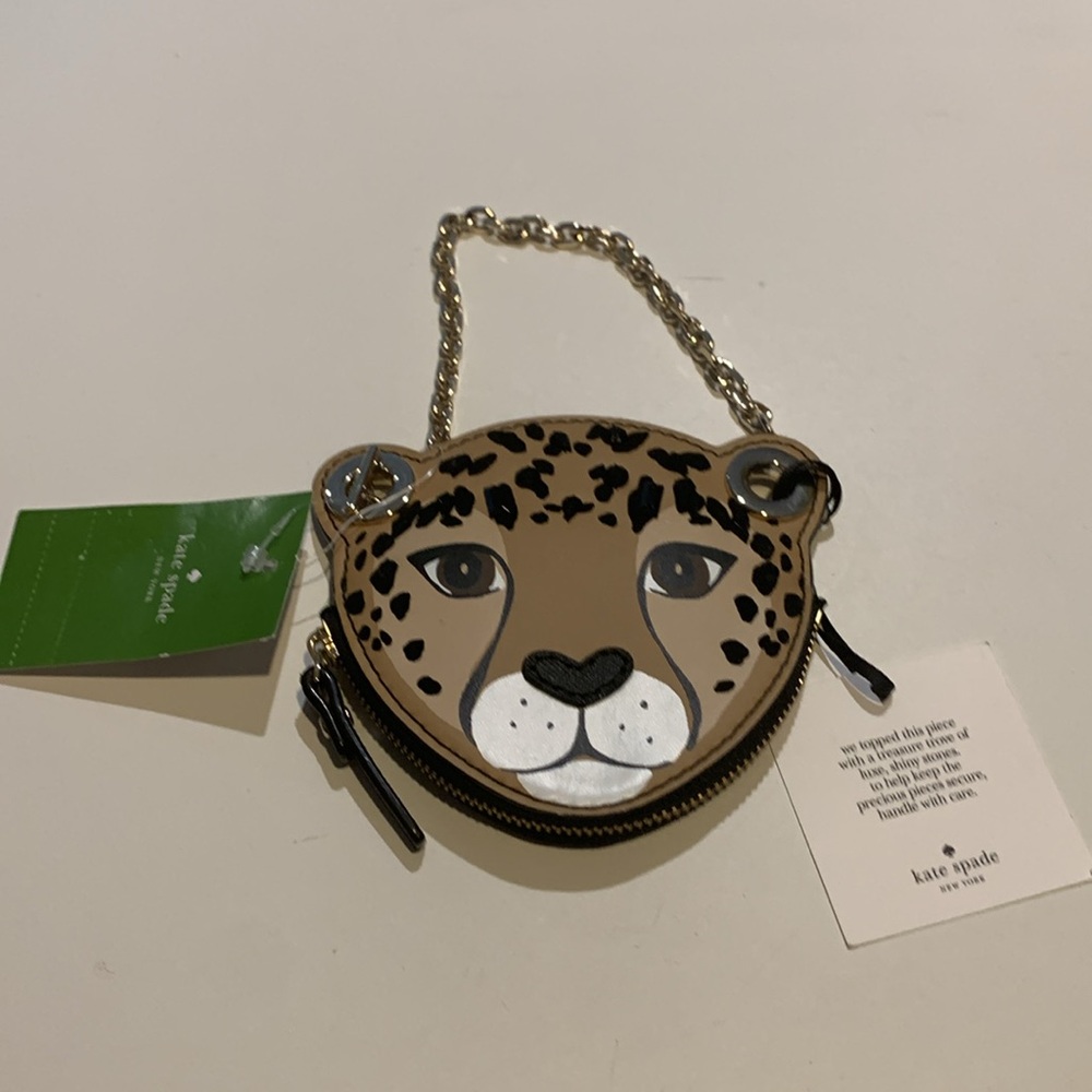 COPY - NWT Leopard Coin Purse from Kate Spade ! - Picture 9 of 11